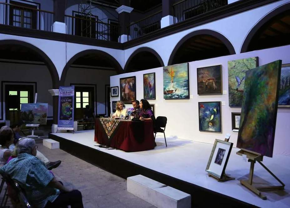 Emociona la expo de 39 grabados de Isidro Madrid en la sede del ISIC